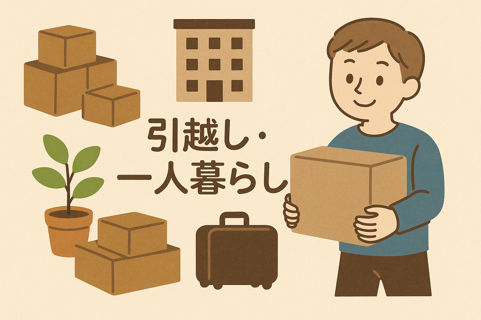 引越しと一人暮らしの準備ガイド｜手続き・収納・暮らしの知恵